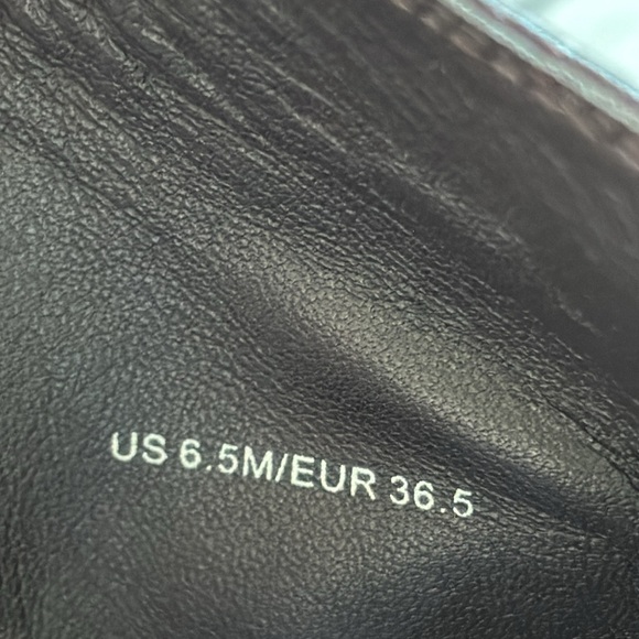 Vince Cabria Lug zip combat boots size 6.5 - Picture 13 of 14